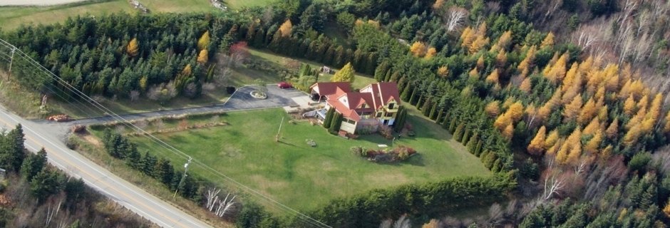 Manoir Charlevoix - Vue aérienne